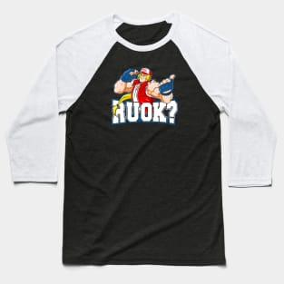 R U OK? Baseball T-Shirt